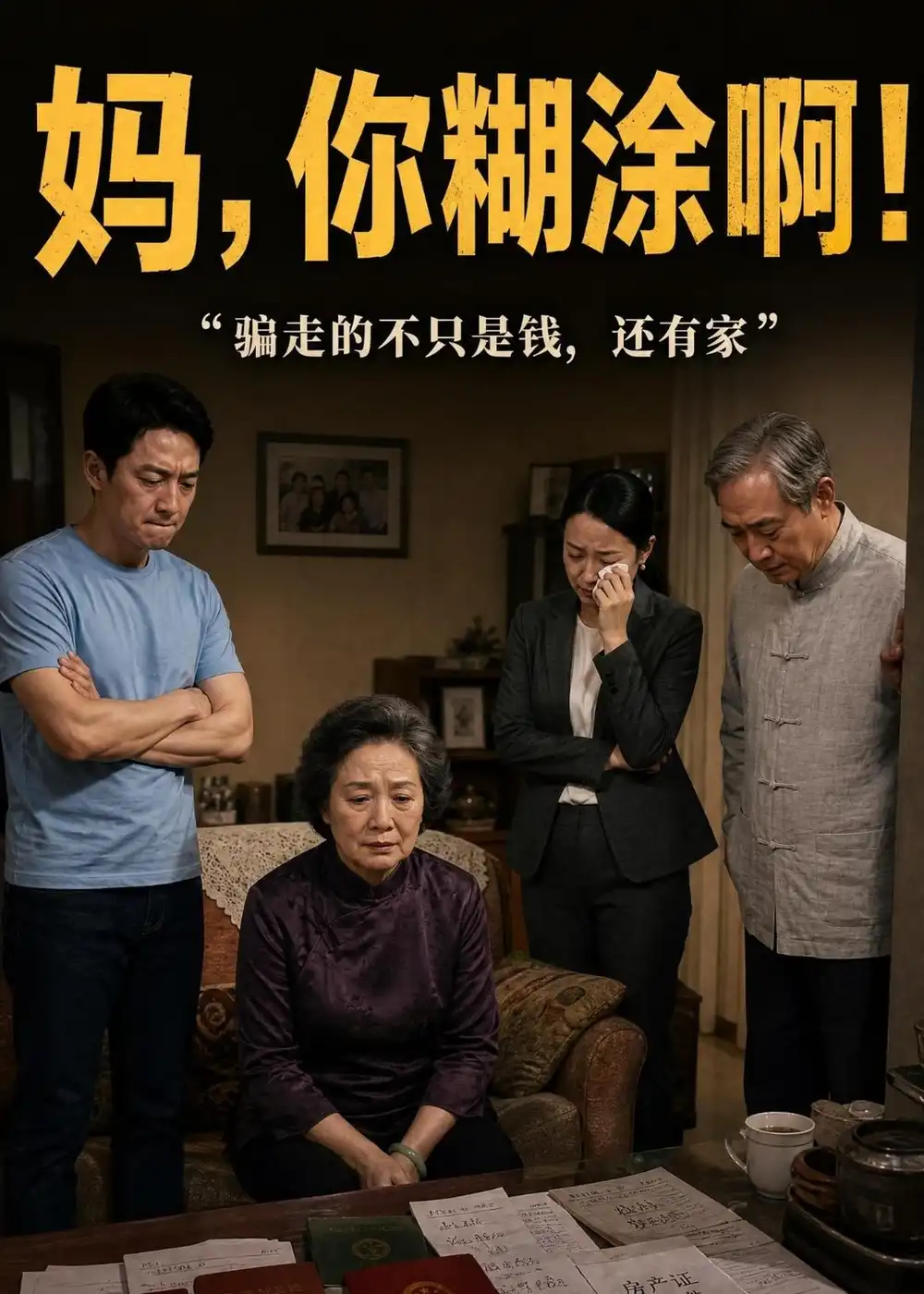 妈你糊涂啊(40集)AI短剧-初遇资源网
