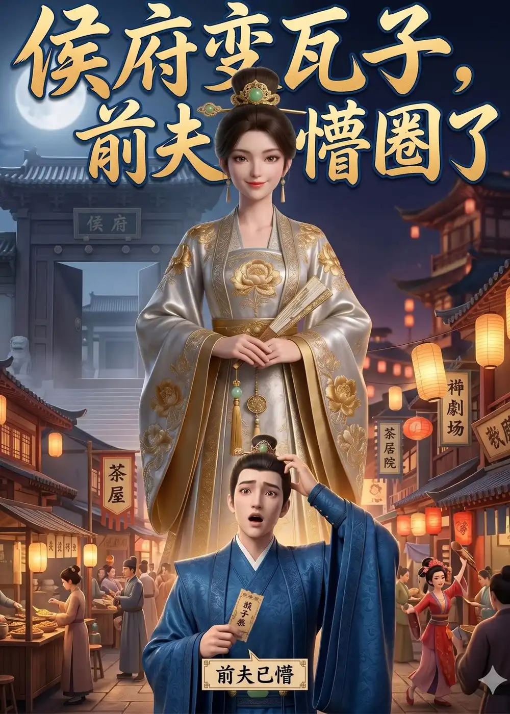 侯府变瓦子前夫懵圈了(38集)动漫-初遇资源网