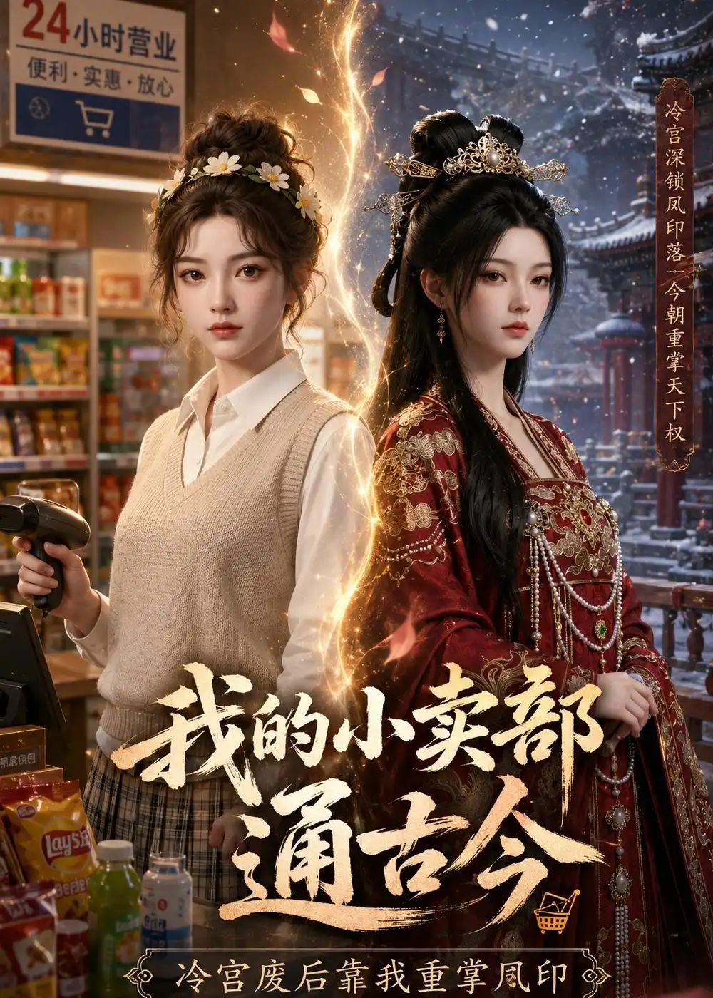 我的小卖部通古今冷宫废后靠我重掌凤印（53集）AI短剧-初遇资源网