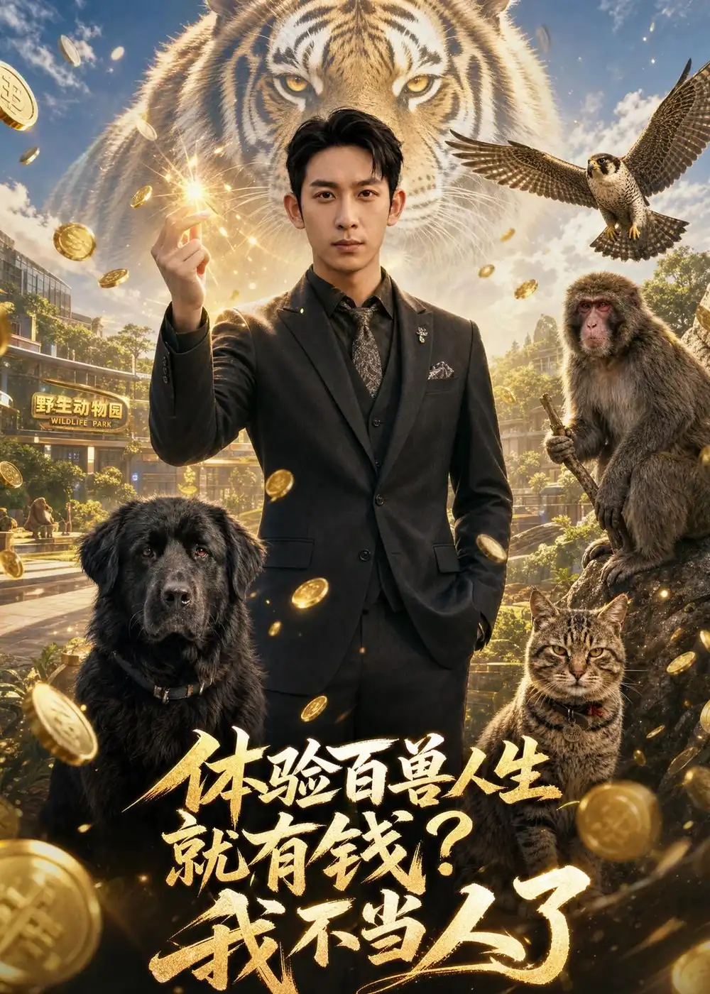体验百兽人生就有钱我不当人了(80集)AI短剧-初遇资源网