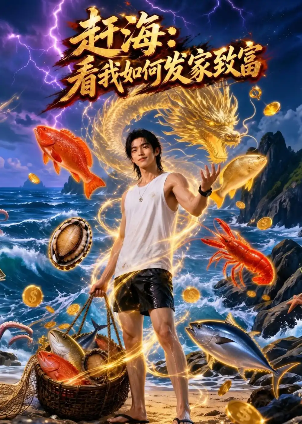 赶海看我如何发家致富（77集）AI短剧-初遇资源网