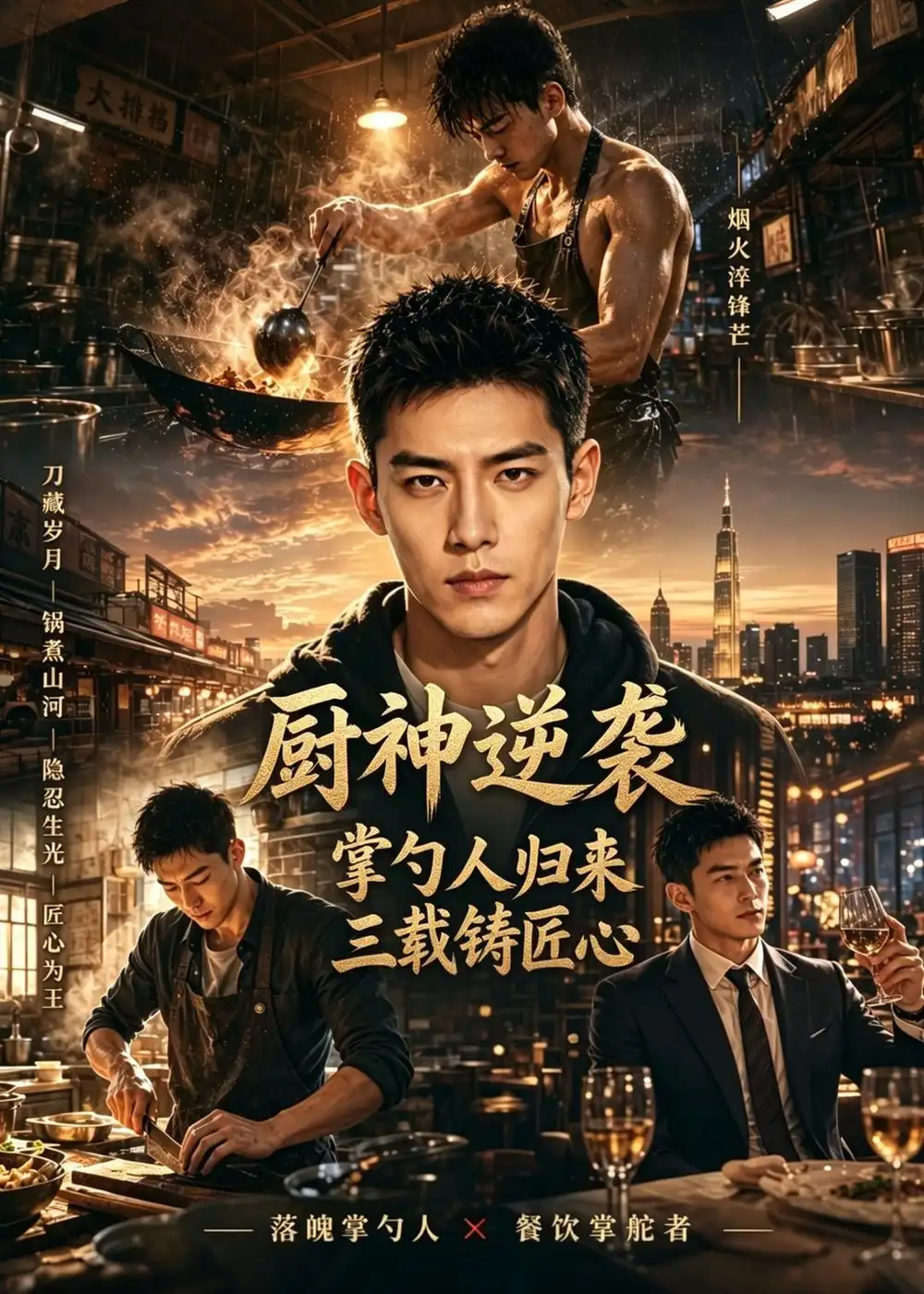 厨神逆袭掌勺人归来三载铸匠心（95集）AI短剧-初遇资源网