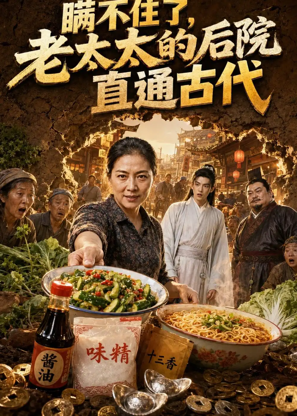 瞒不住了老太太的后院直通古代(60集)-初遇资源网