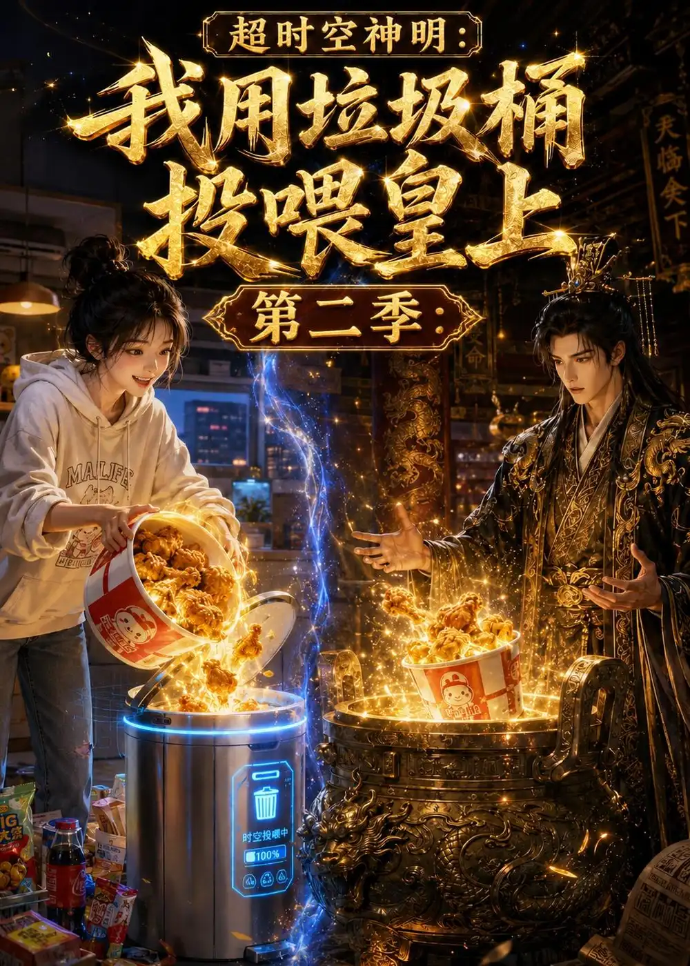 超时空神明我用垃圾桶投喂皇上第二季(69集)-初遇资源网