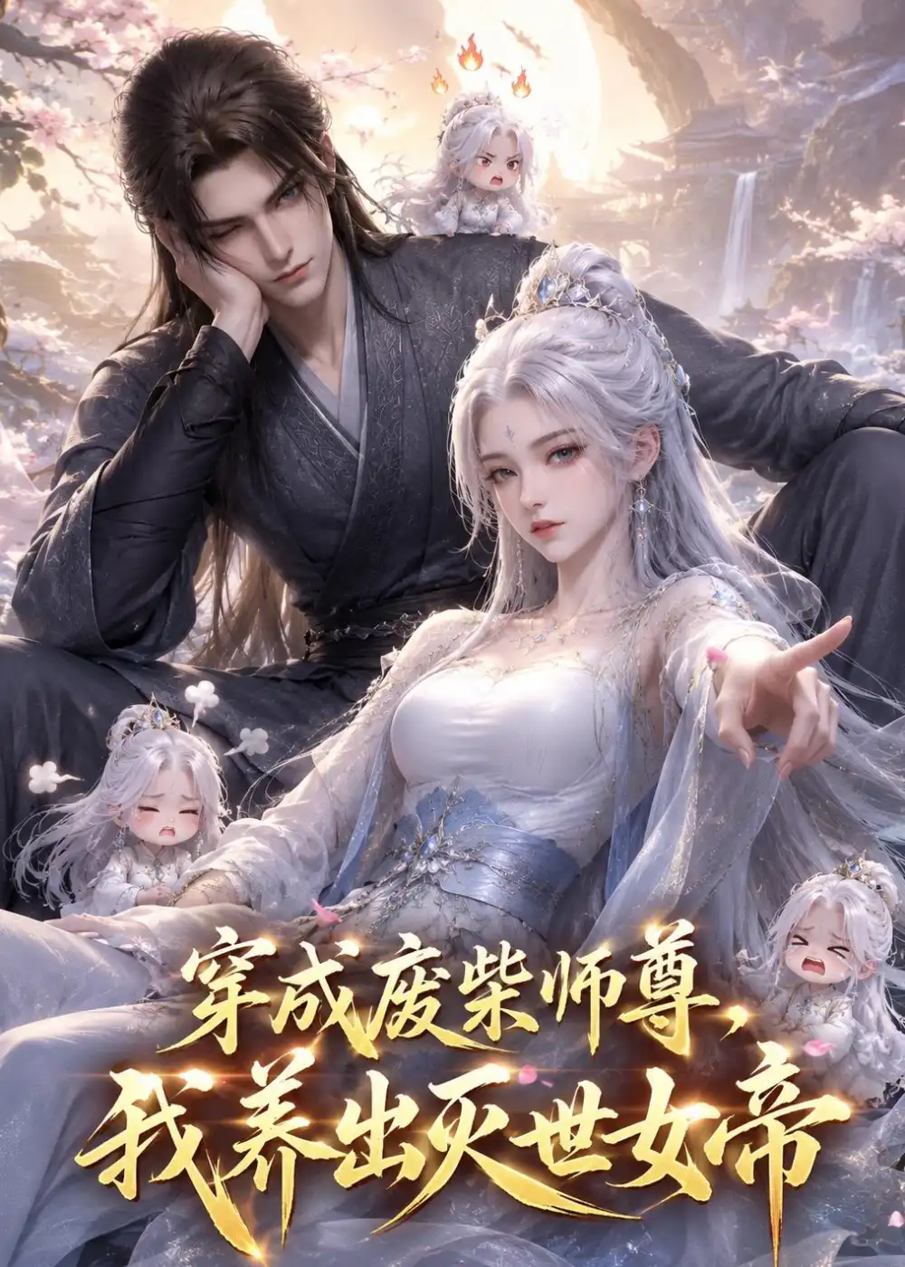 穿成废材师尊我养出灭世女帝（49集）-初遇资源网