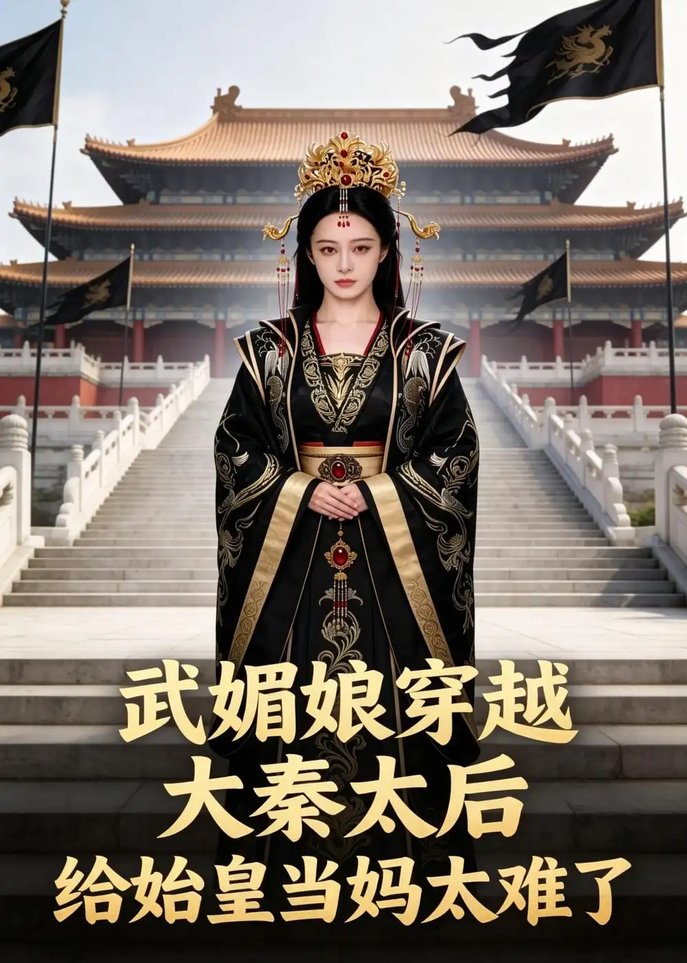 武媚娘穿越大秦太后给始皇当妈太难了（44集）AI短剧-初遇资源网