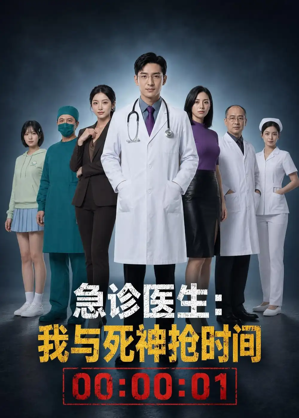 急诊医生我与死神抢时间(70集)AI短剧-初遇资源网