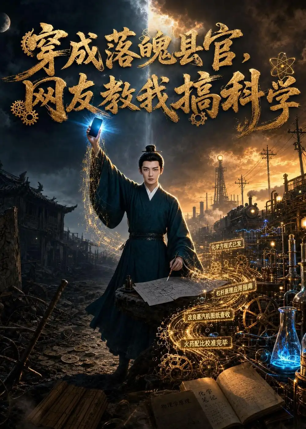 穿成落魄县官网友教我搞科学（50集）-初遇资源网
