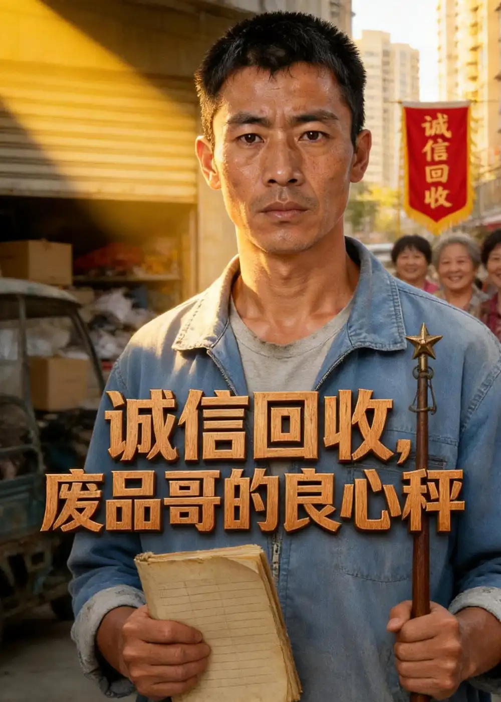 诚信回收废品哥的良心秤（65集）AI短剧-初遇资源网
