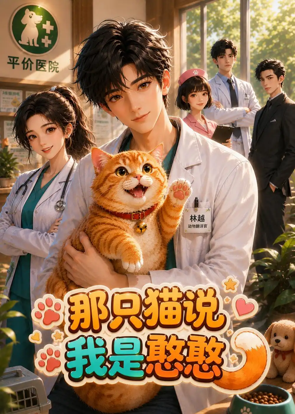 那只猫说我是憨憨（33集）AI短剧-初遇资源网