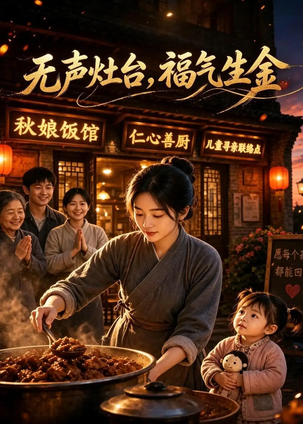 无声灶台福气生金（44集）-初遇资源网