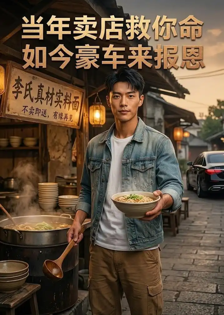 当年卖店救你命如今豪车来报恩（49集）AI短剧-初遇资源网