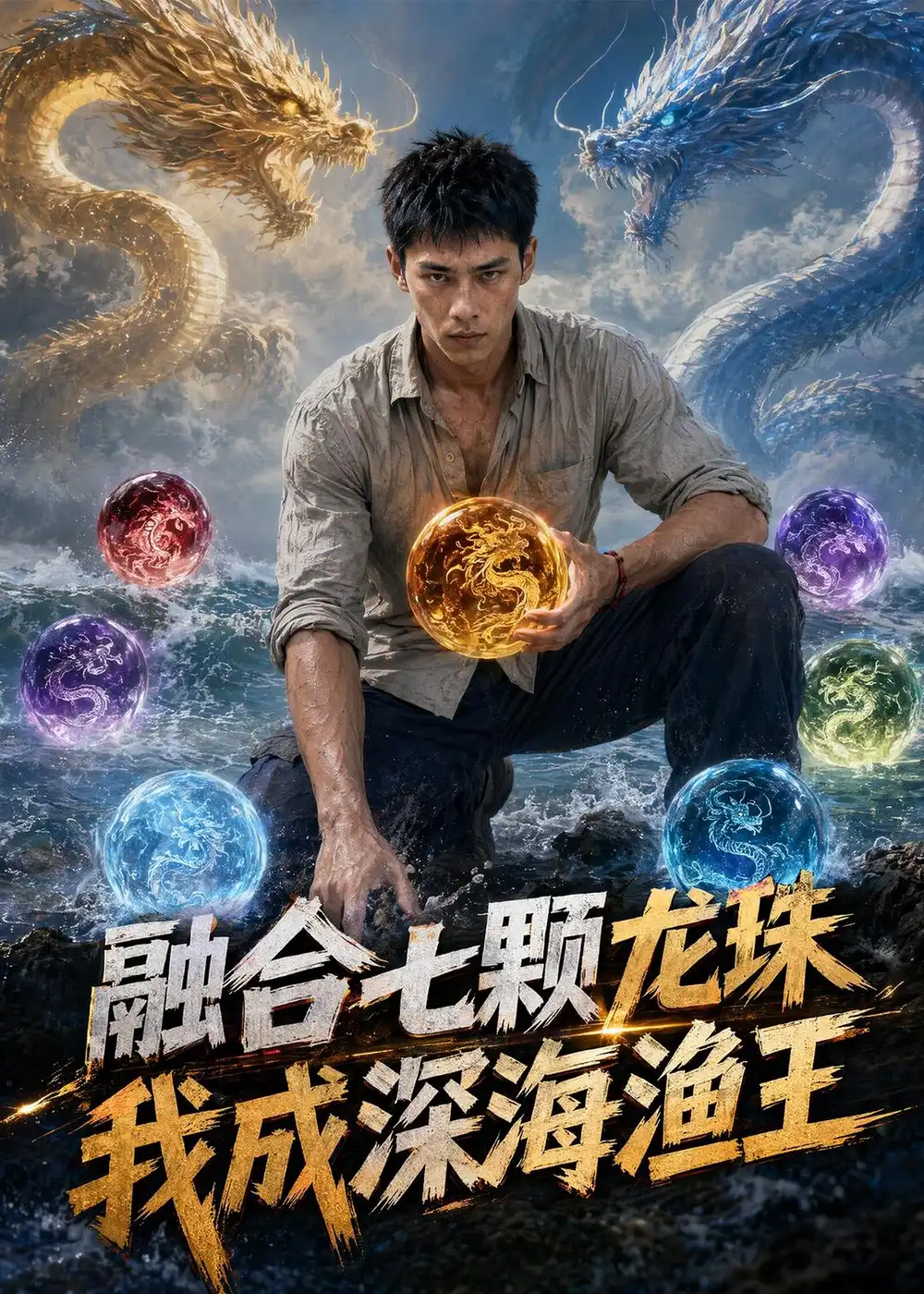 融合七颗龙珠我成深海渔王（53集）AI短剧-初遇资源网