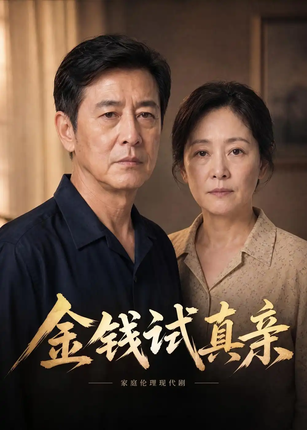 金钱试真亲（80集）AI短剧-初遇资源网