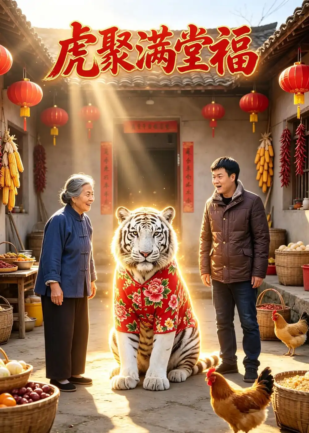 虎聚满堂福(32集)AI短剧-初遇资源网