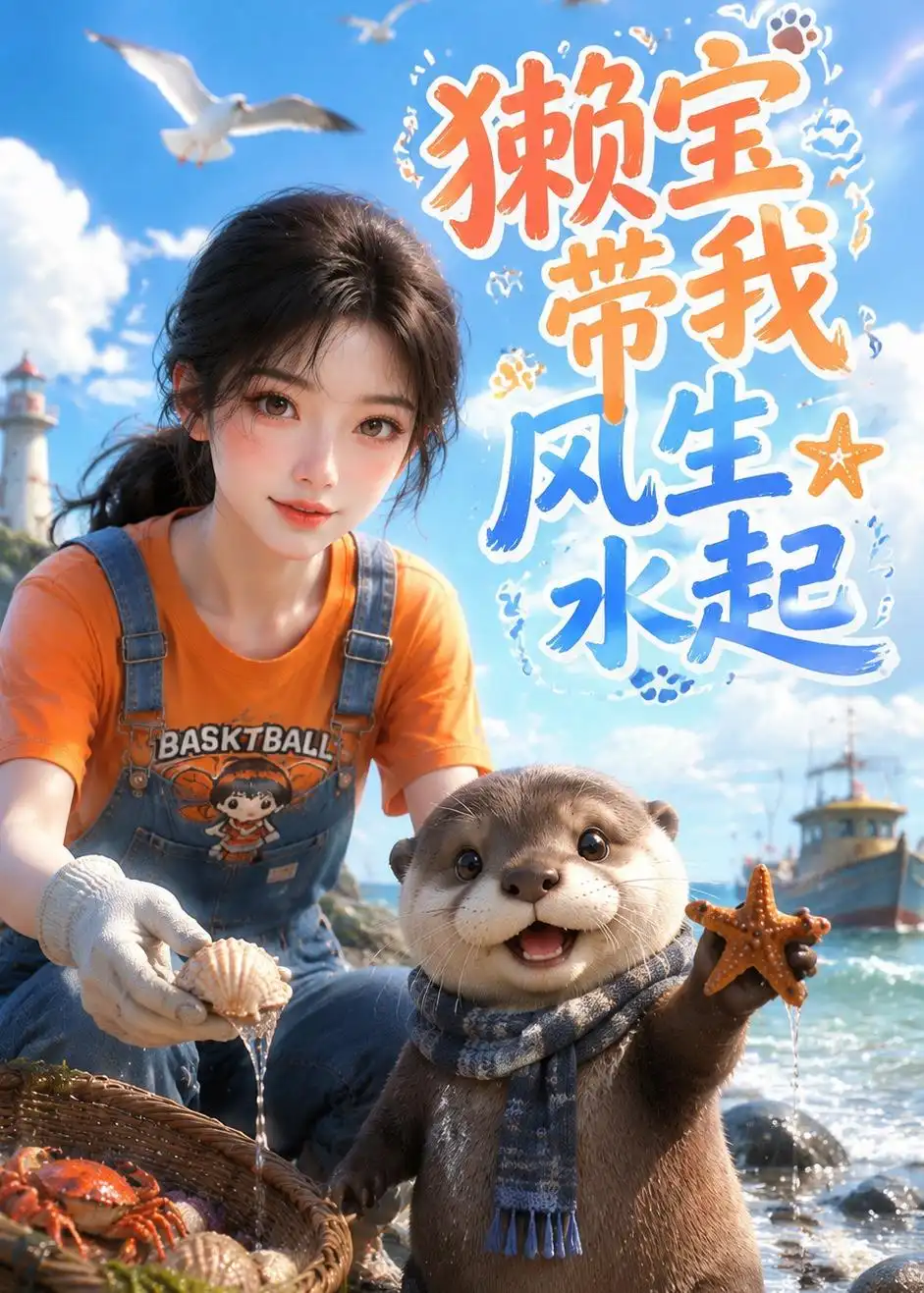 獭宝带我风生水起(73集)AI短剧-初遇资源网