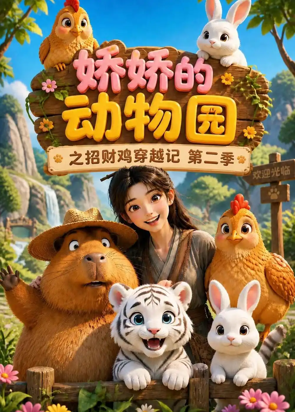 娇娇的动物园之招财鸡穿越记第二季（65集）-初遇资源网