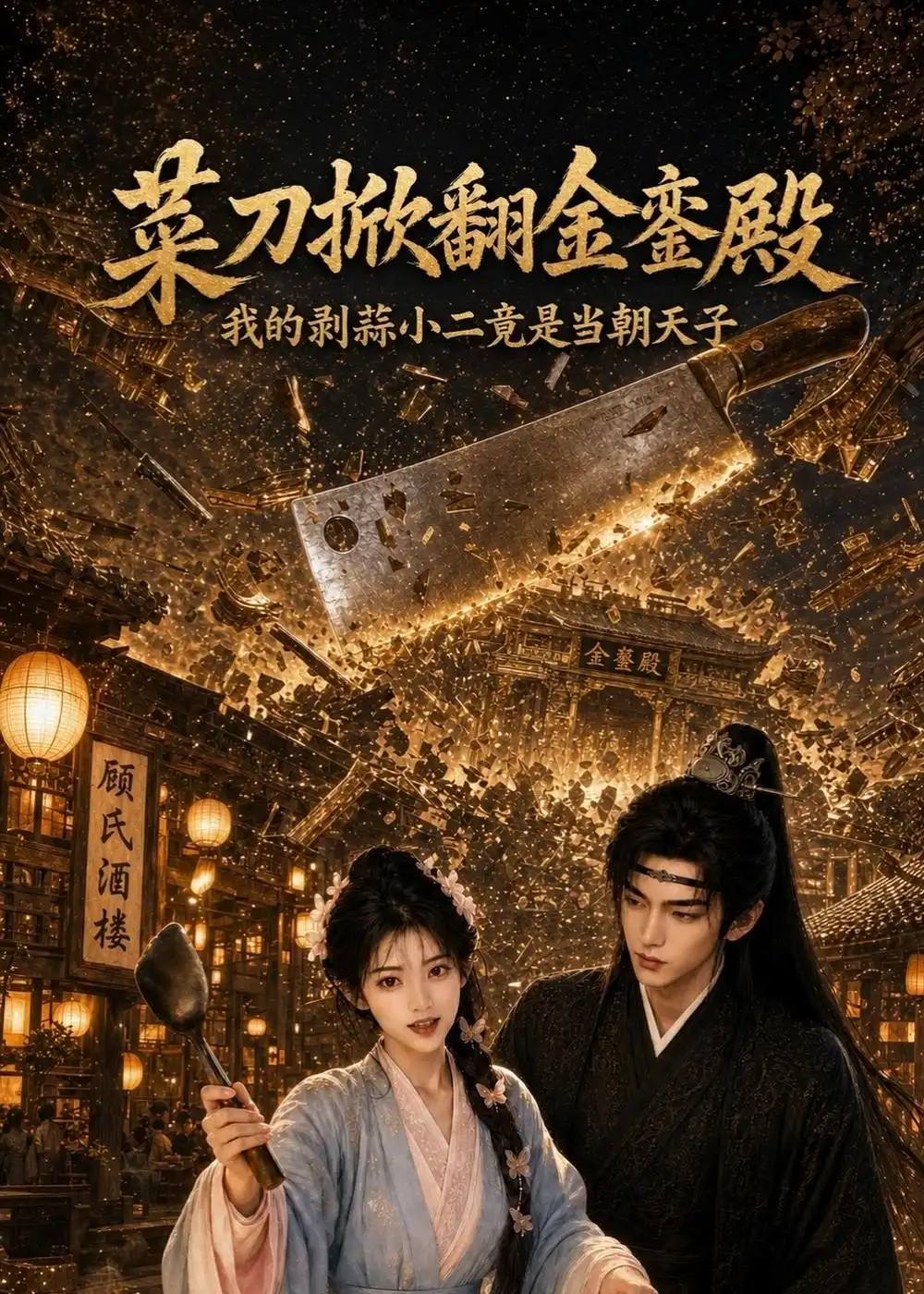 菜刀掀翻金銮殿我的剥蒜小二竟是当朝天子（51集）-初遇资源网