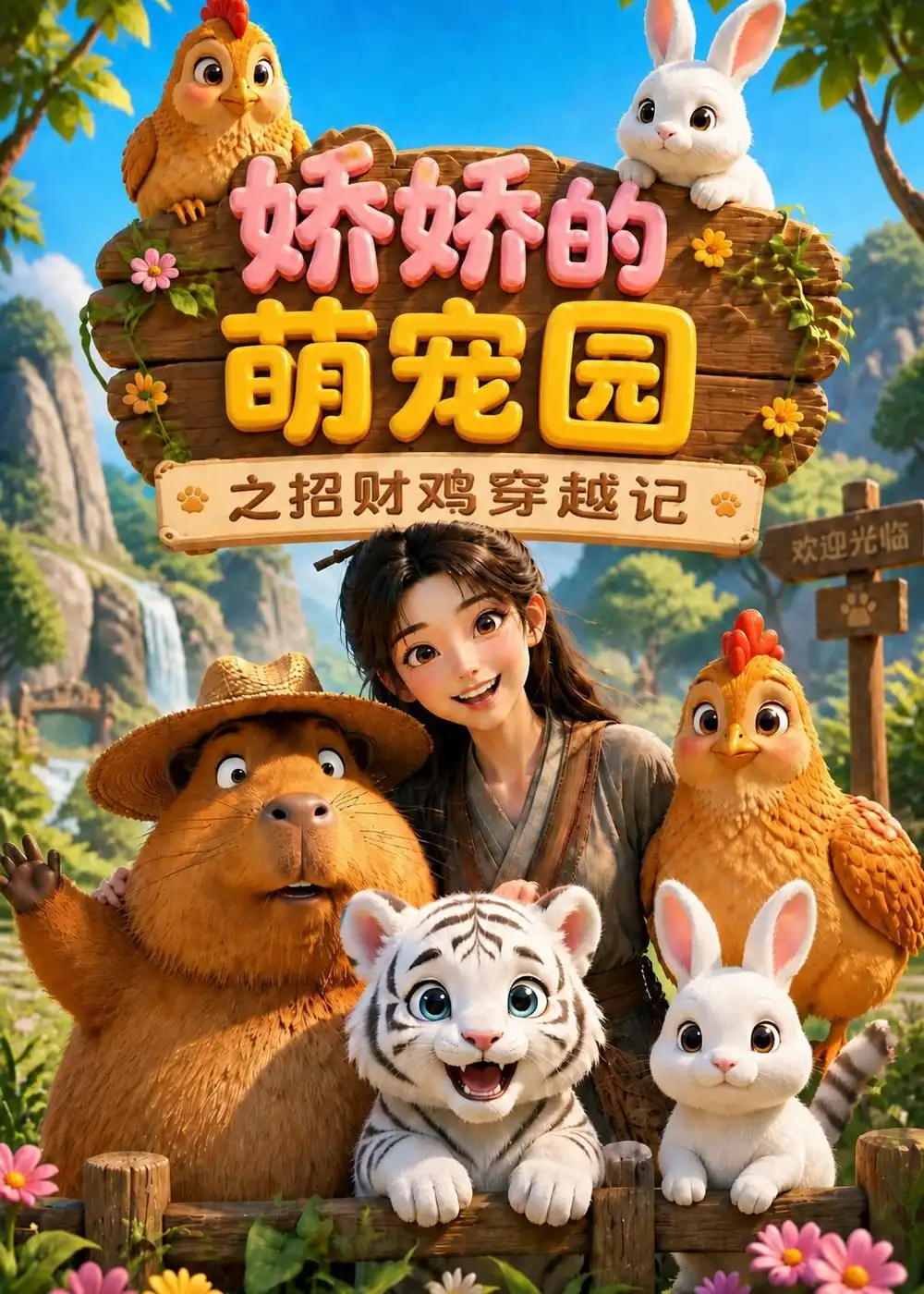 娇娇的萌宠园之招财鸡穿越记（52集）-初遇资源网
