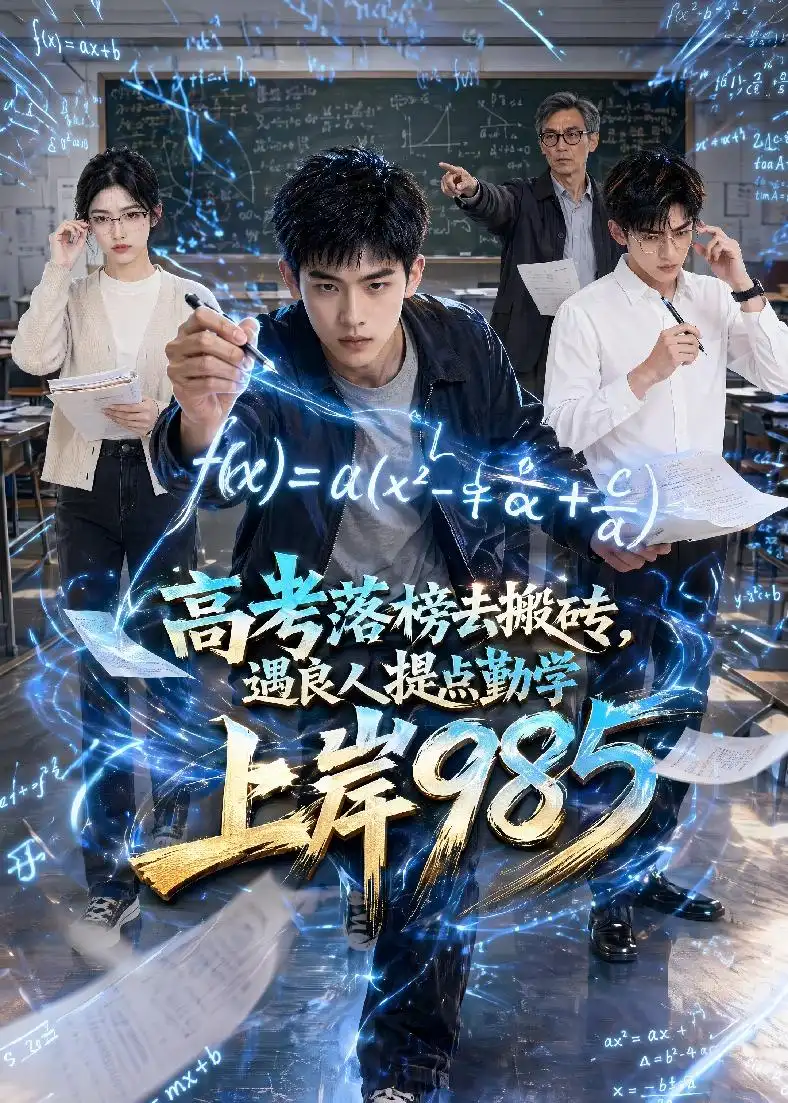 高考落榜去搬砖遇良人提点勤学上岸985(54集)AI短剧-初遇资源网