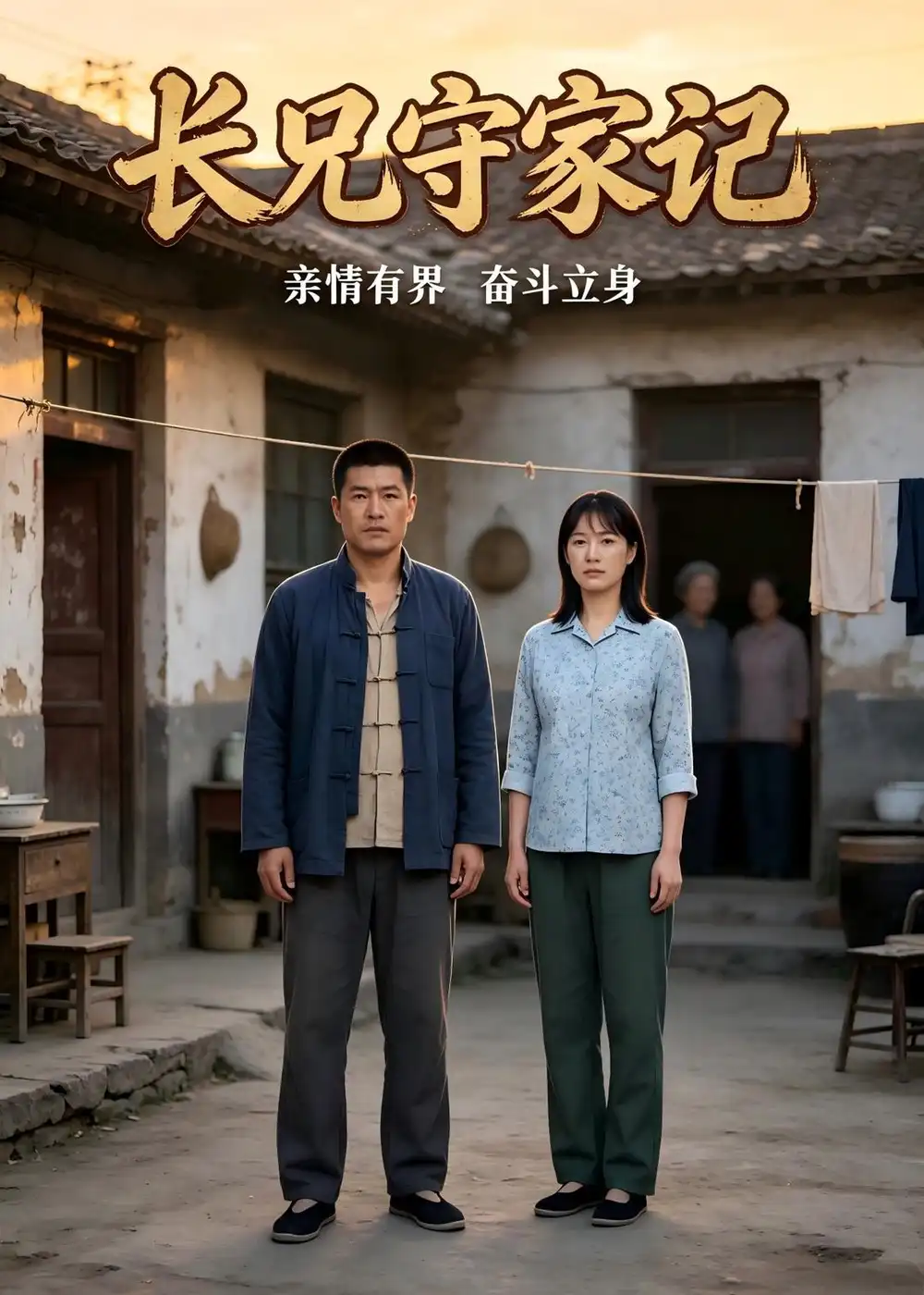 长兄守家记（60集）AI短剧-初遇资源网