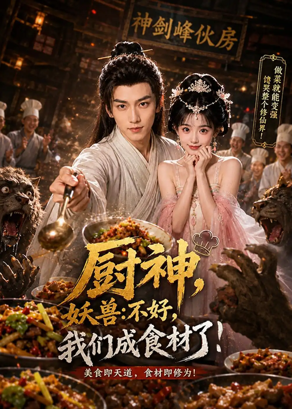 厨神妖兽不好，我们成食材了（80集）-初遇资源网