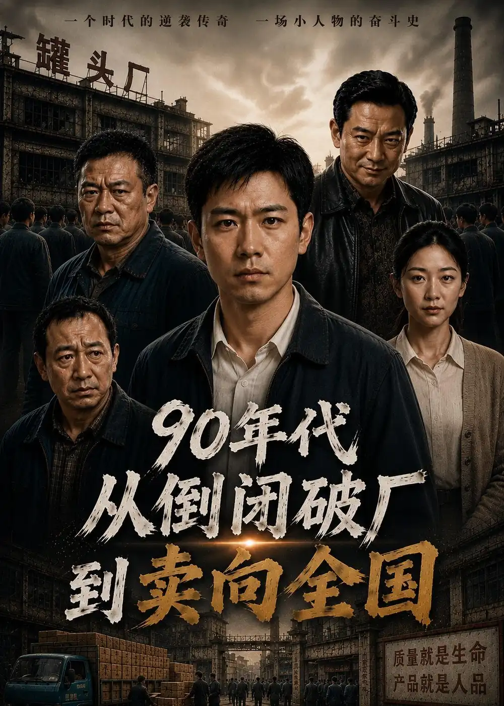 90年代从倒闭破厂到卖向全国(27集)AI短剧-初遇资源网
