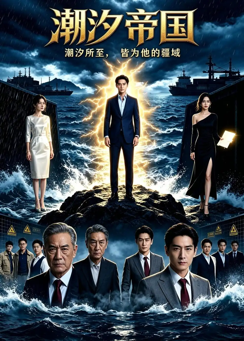 潮汐帝国(30集)AI短剧-初遇资源网