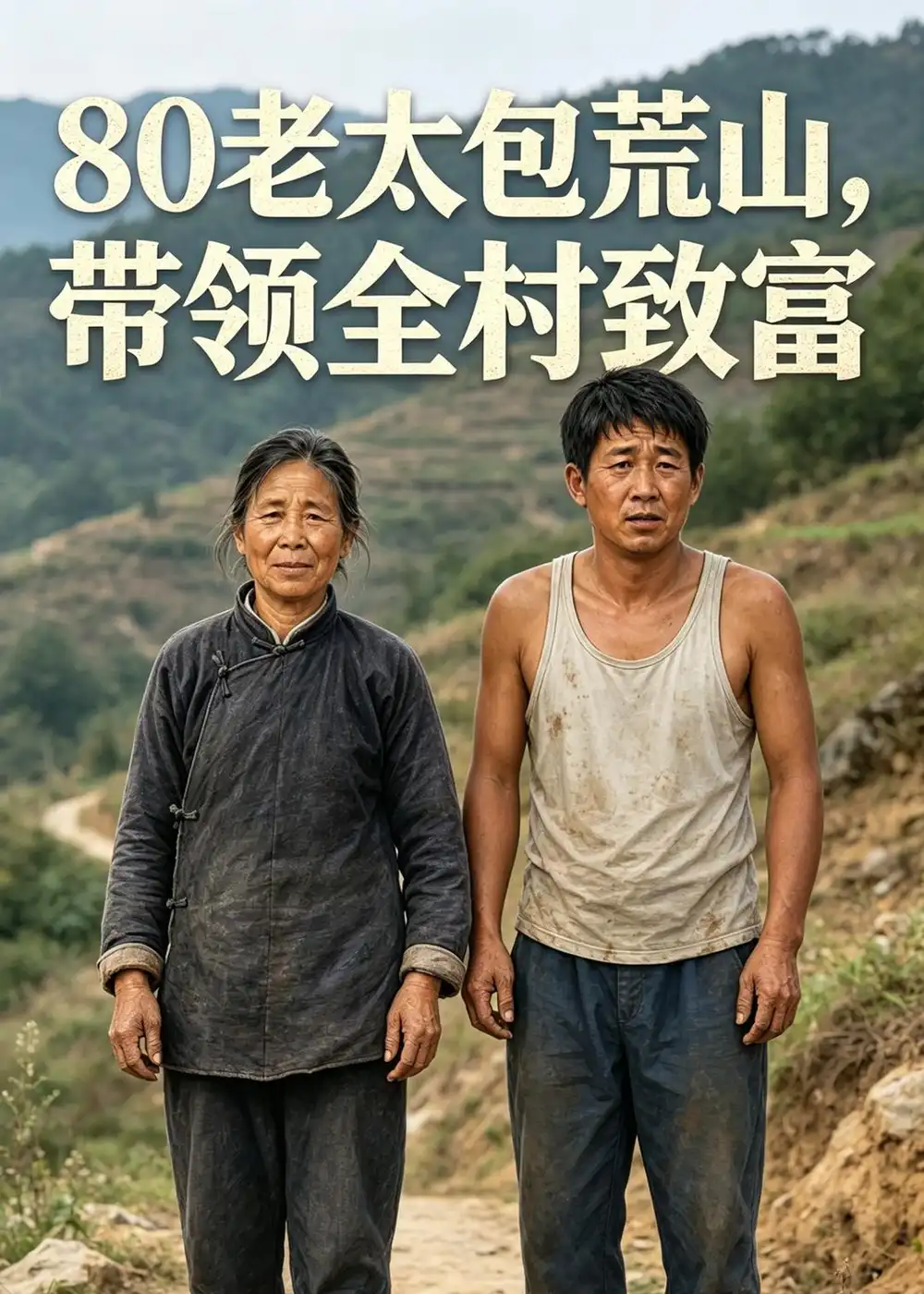 80老太包荒山带领全村致富（50集）AI短剧-初遇资源网