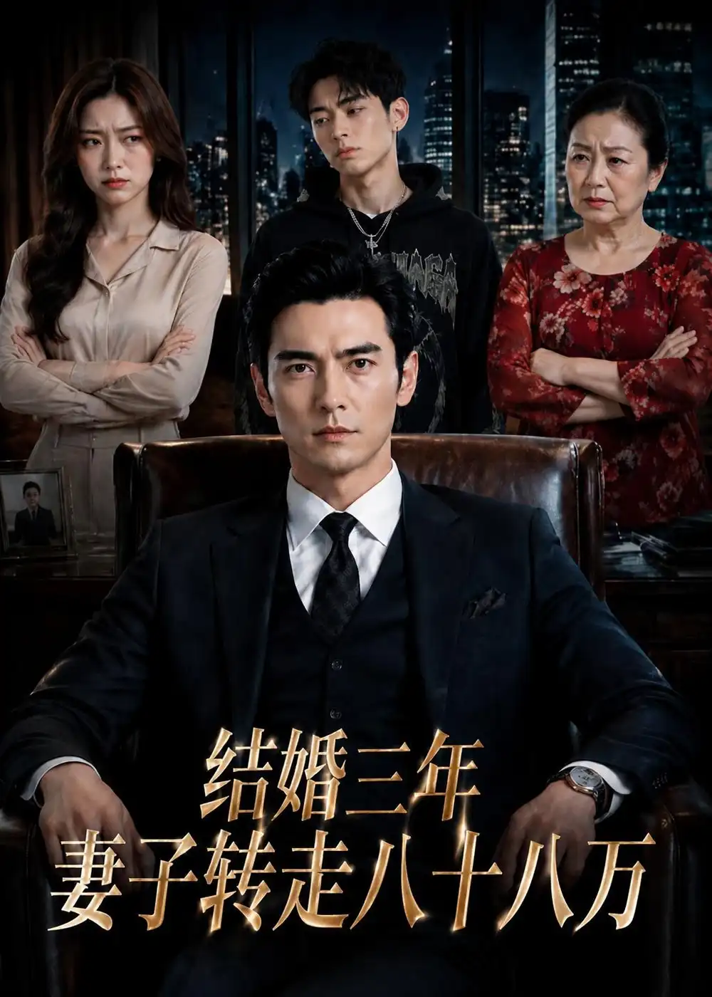 结婚三年妻子转走八十八万（44集）AI短剧-初遇资源网