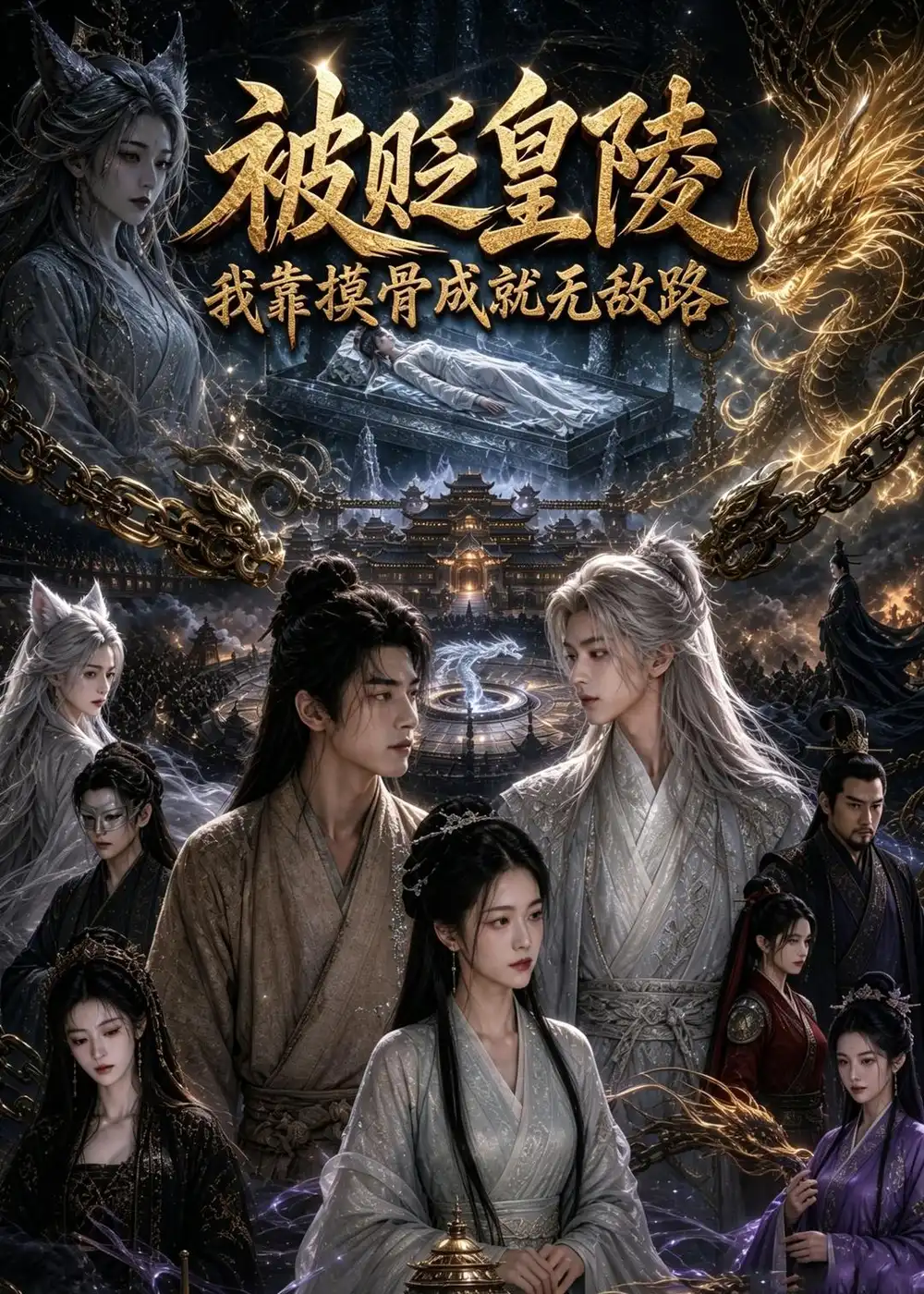 被贬皇陵我靠摸骨成就无敌路（101集）AI短剧-初遇资源网
