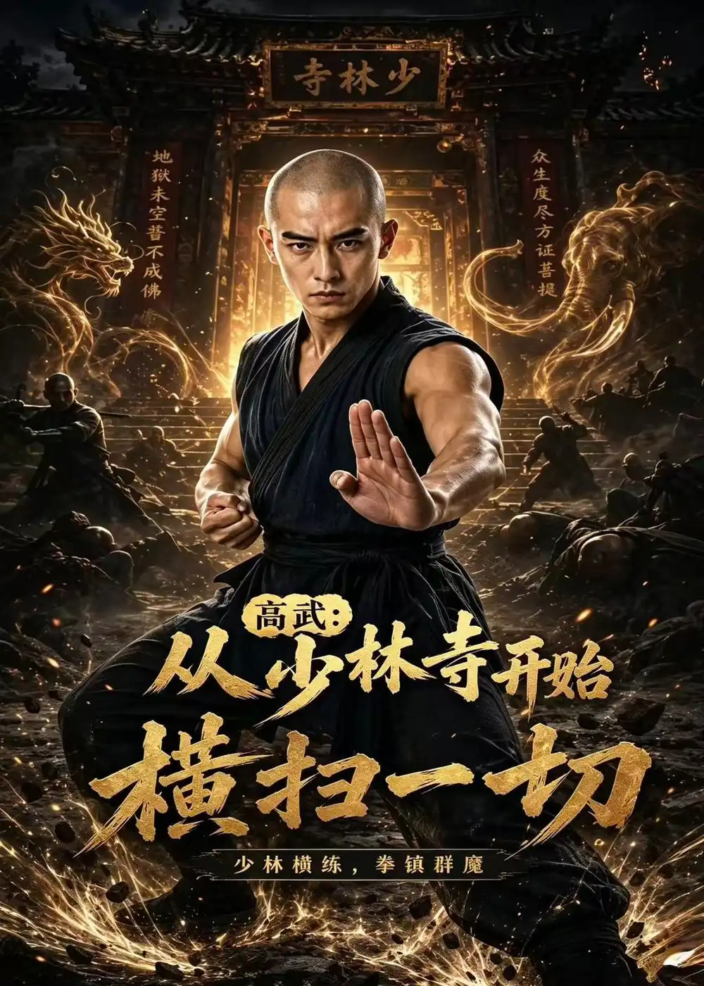 高武从少林寺开始横扫一切（80集）AI短剧-初遇资源网