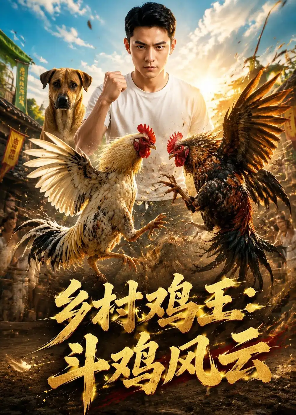 乡村鸡王斗鸡风云 乡村鸡王斗鸡风云