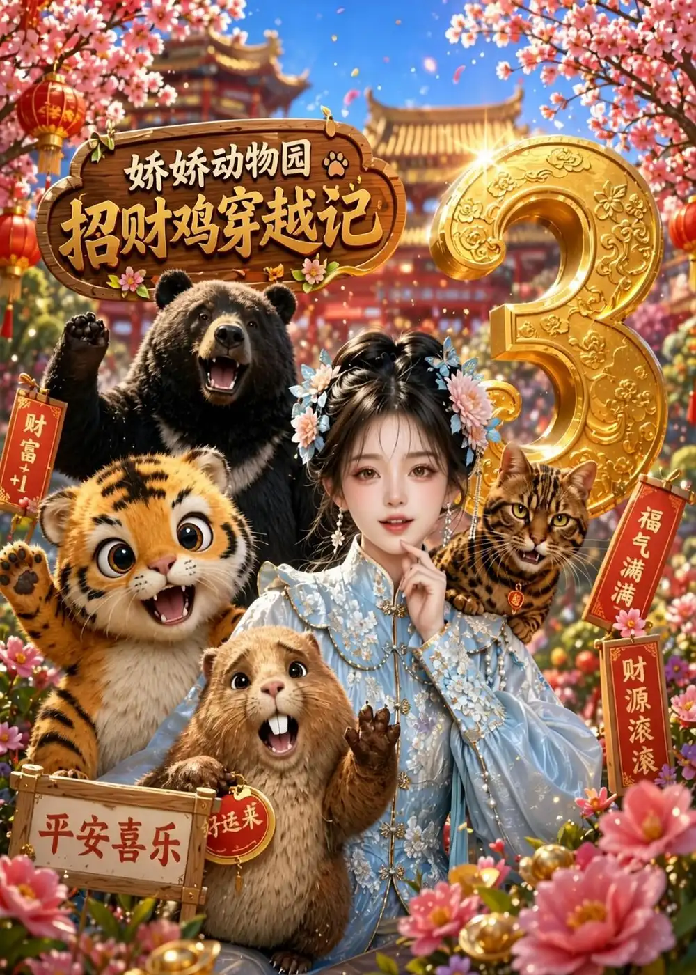 娇娇动物园招财鸡穿越记第三季-初遇资源网
