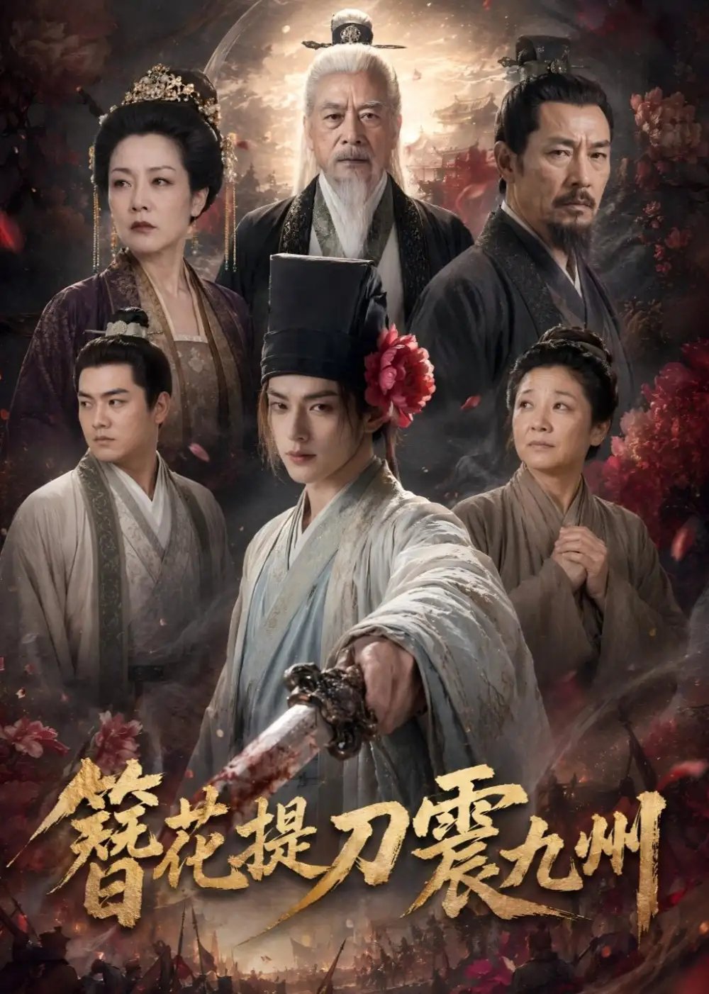 簪花提刀震九州 簪花提刀震九州