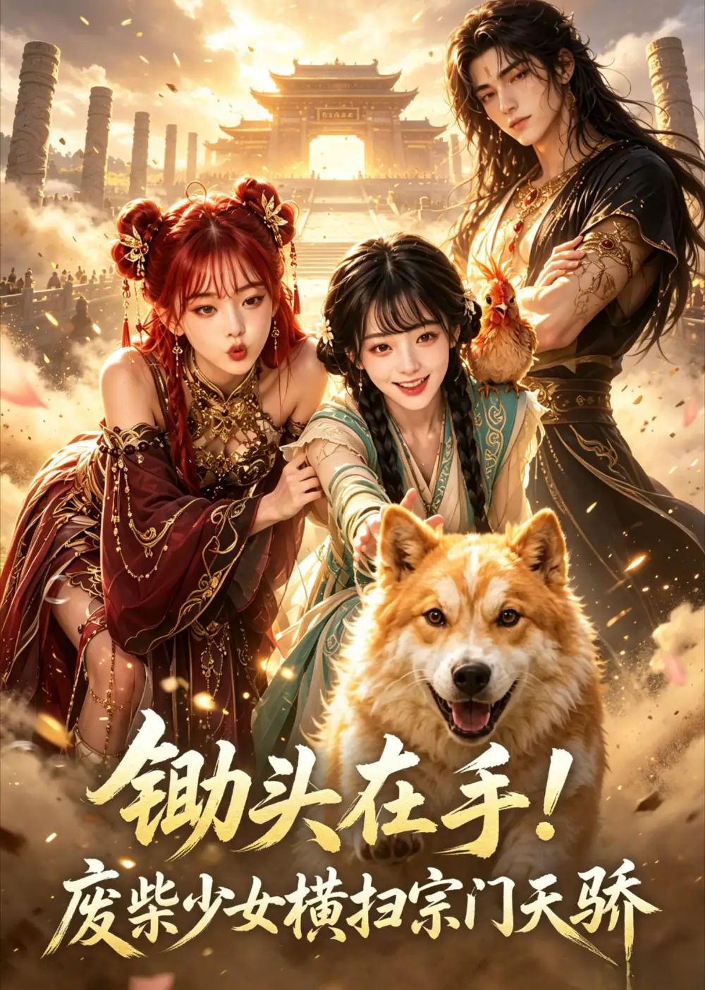 锄头在手废柴少女横扫宗门天骄（15集）-初遇资源网