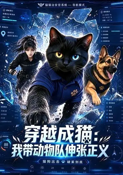 穿越成猫我带动物队伸张正义(60集)-初遇资源网