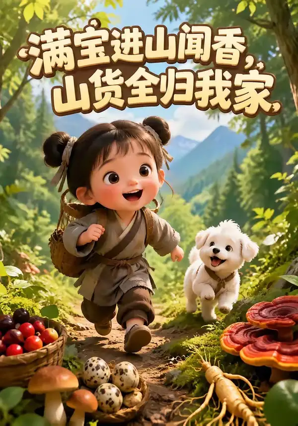 满宝进山闻香山货全归我家(203集)-初遇资源网