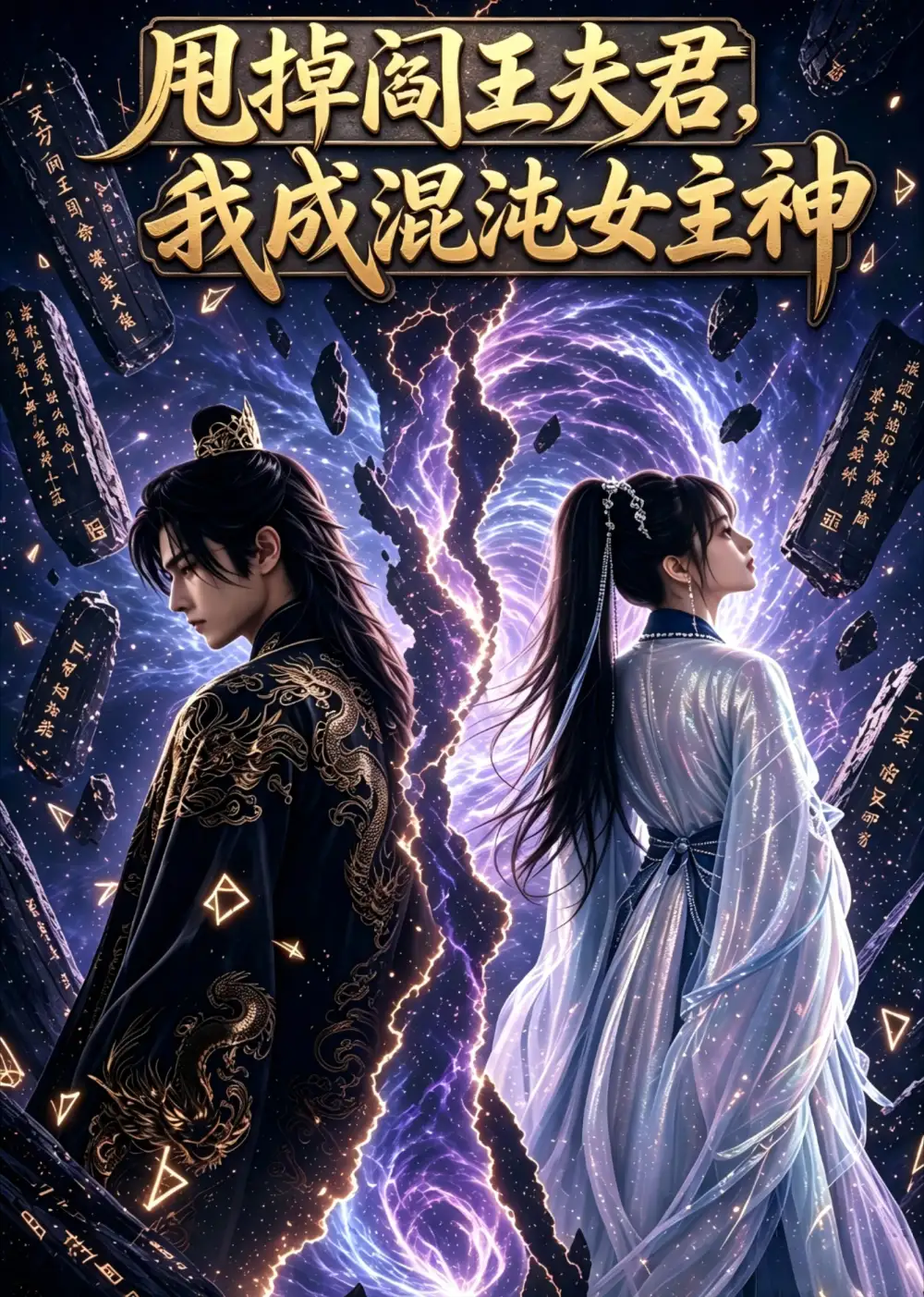 甩掉阎王夫君我成混沌女主神（15集）-初遇资源网