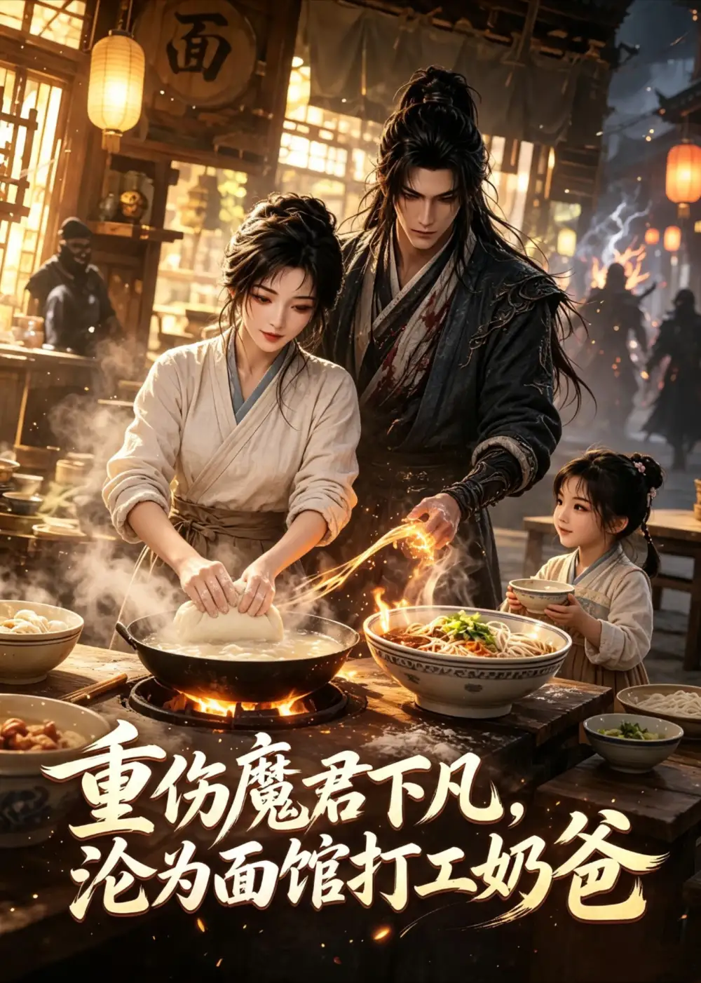 重伤魔君下凡沦为面馆打工奶爸（38集）-初遇资源网