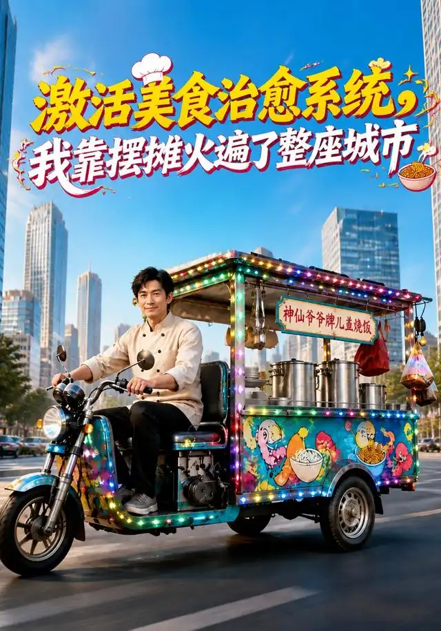 激活美食治愈系统我靠摆摊火遍了整座城市(177集)AI短剧-初遇资源网