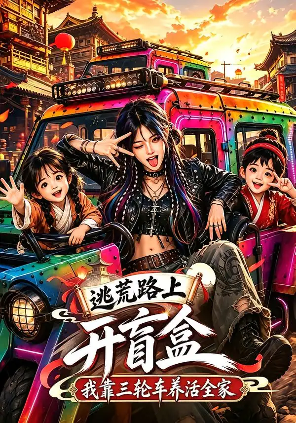 逃荒路上开盲盒我靠三轮车养活全家(84集)-初遇资源网