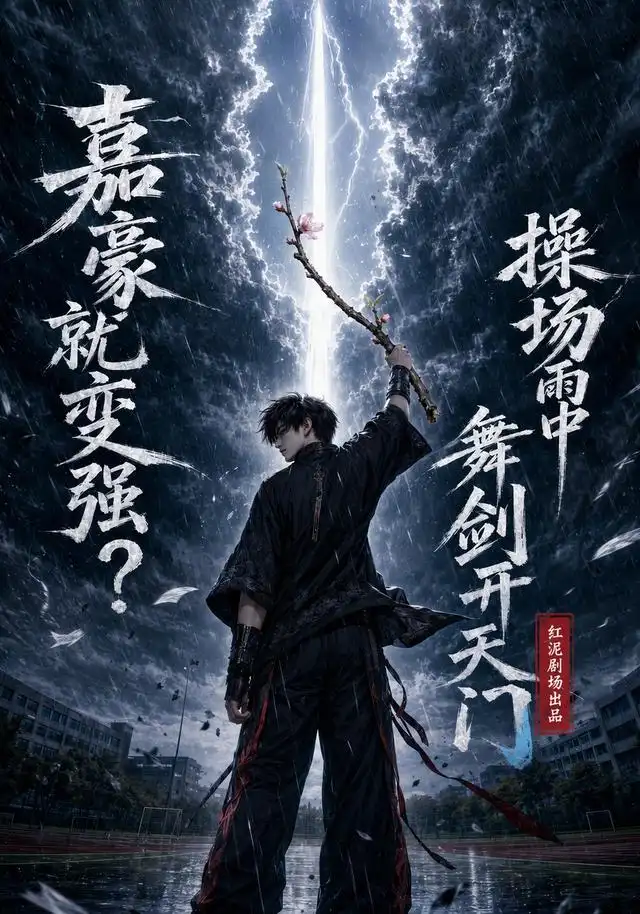 嘉豪就变强操场雨中舞剑开天门(68集)-初遇资源网