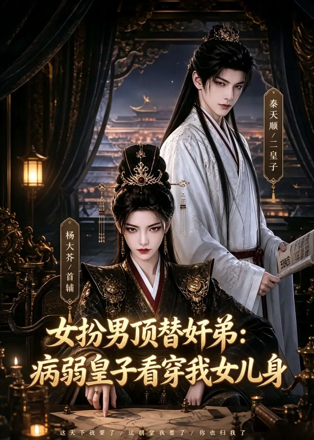 女扮男顶替奸弟病弱皇子看穿我女儿身（33集）-初遇资源网