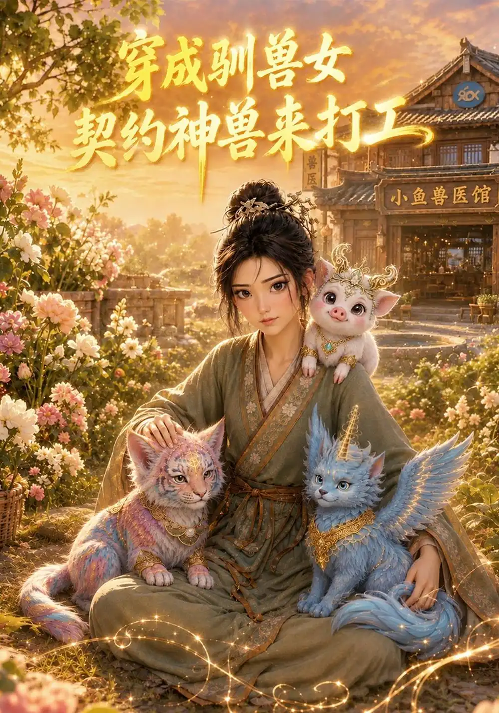 穿成驯兽女契约神兽来打工 穿成驯兽女契约神兽来打工