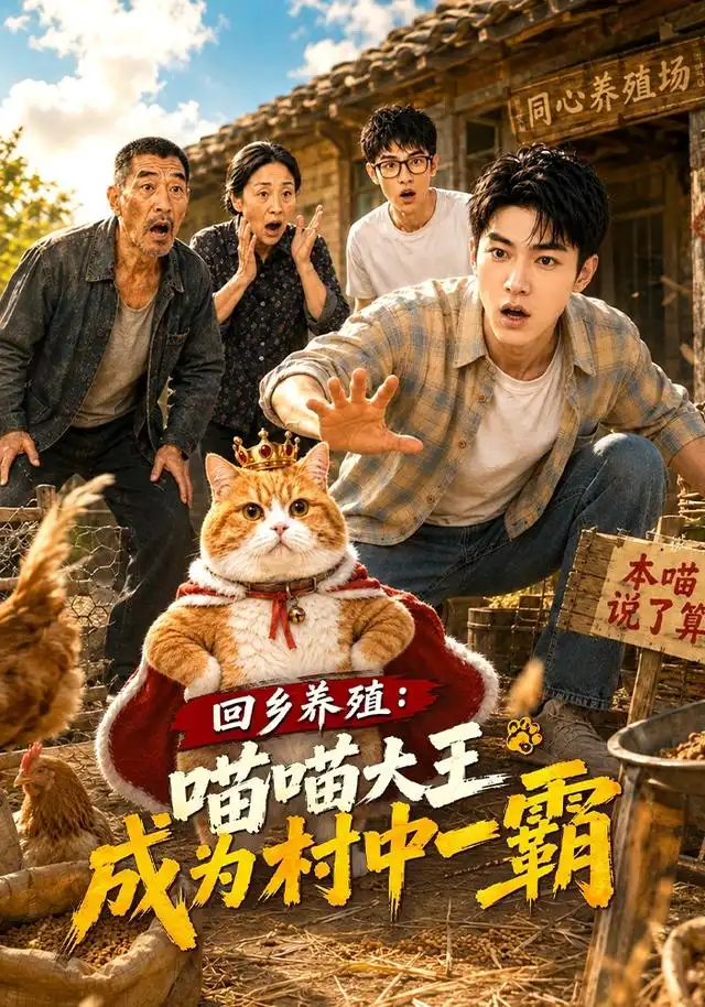 回乡养殖喵喵大王成为村中一霸（80集）AI短剧 - 夸克短剧