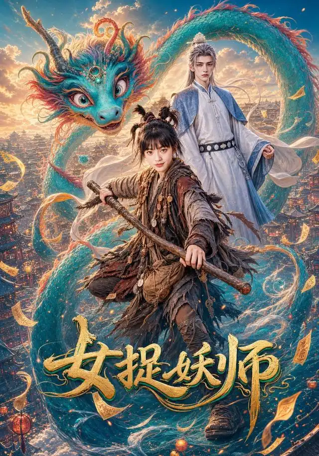 女捉妖师（60集）AI短剧-初遇资源网