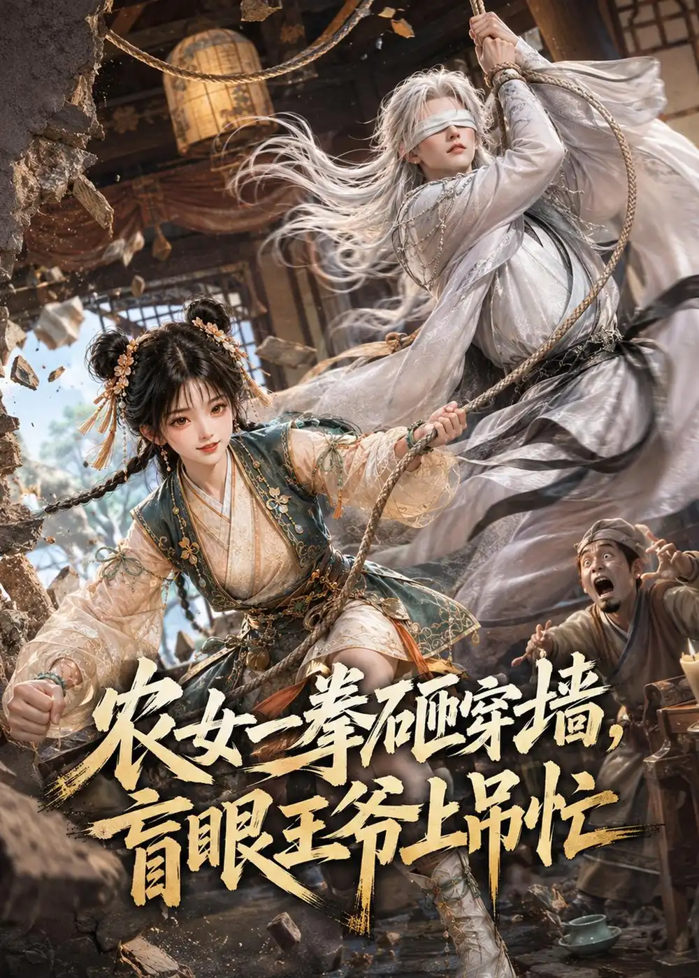 农女一拳砸穿墙盲眼王爷上吊忙（115集）-初遇资源网