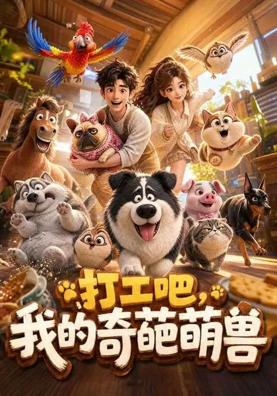 打工吧我的奇葩萌兽(110集)AI短剧-初遇资源网