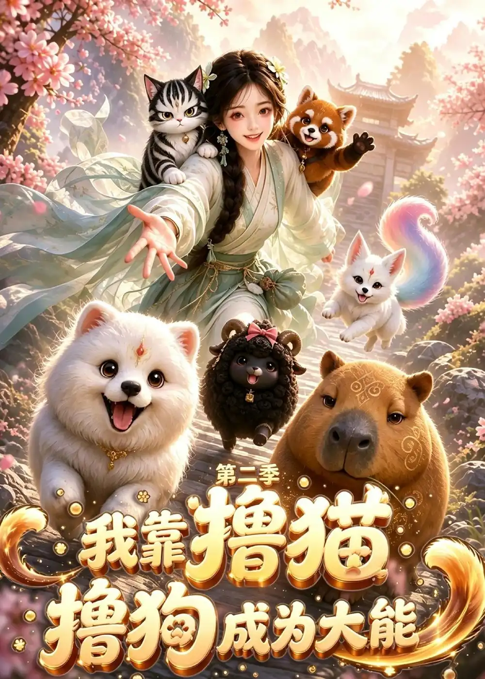 我靠撸猫撸狗成为大能第二季（81集） - 夸克短剧